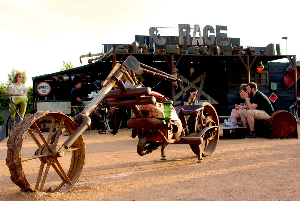 MOTOSCULPTOR GARAGE VIP HELLFEST 2015