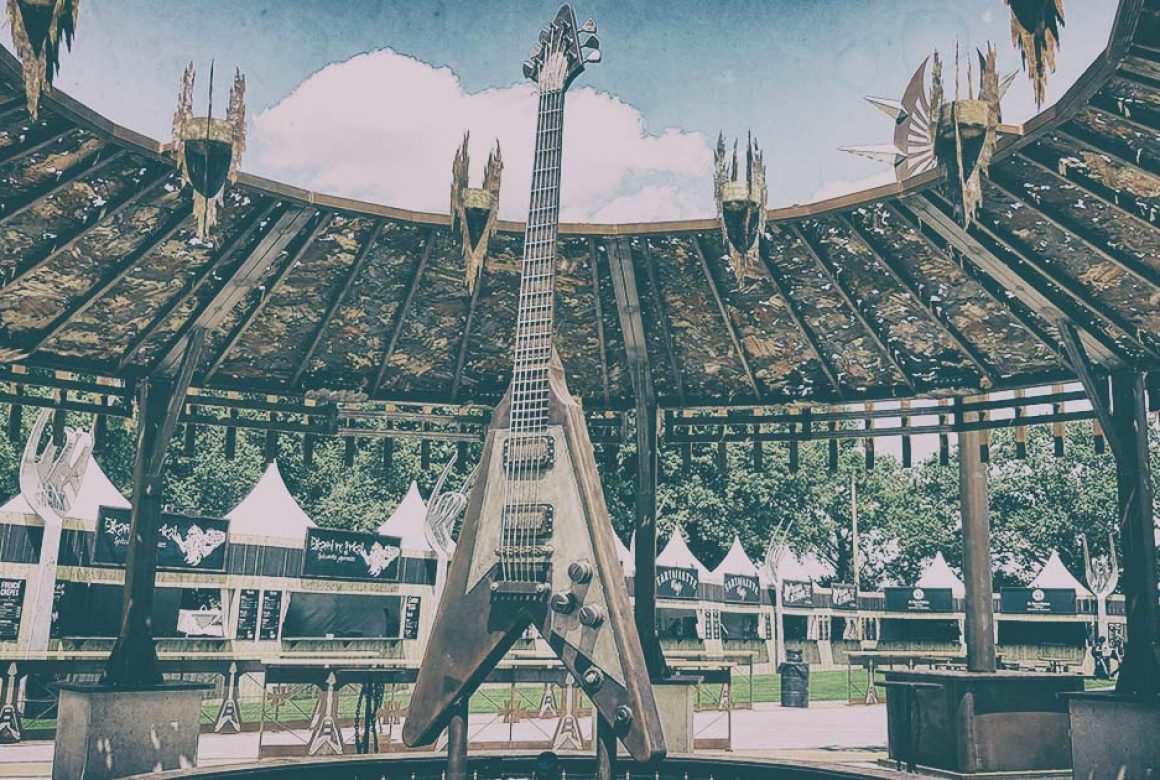 Fontaine Madneom Flying V Hellfest 2019