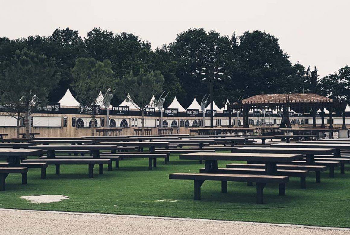 espace de restauration Hellfest 2019 Madneom